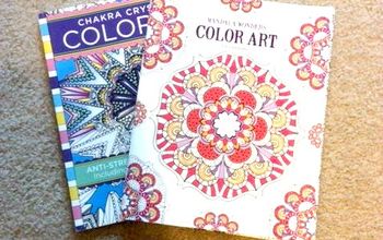 How to Fake High End Decor With Adult Coloring Books