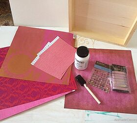 how to make paper decoupage without wrinkles, how to