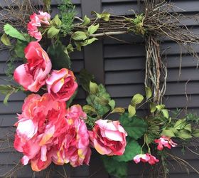 q welcoming spring begins at your front door, doors, Pink Plenty
