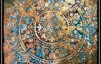 Mandala Rustic Wooden Wall Art Decor.