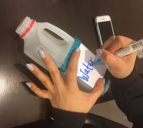How to Turn a Milk Jug Into a Watering Can
