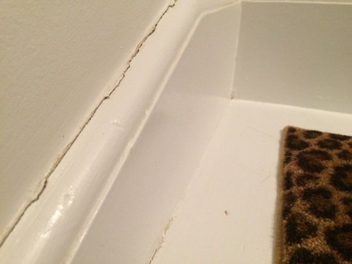 what to use to repair cracked caulk on stairway on an exterior wall