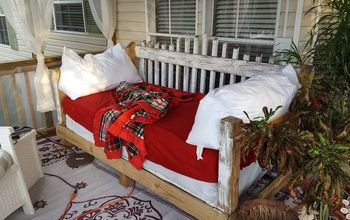 Daybed From Old Porch Materials