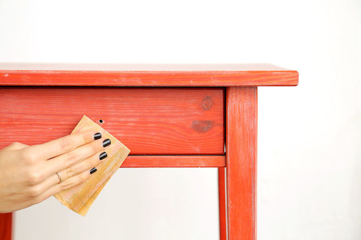 how to use chalkpaint to fake an expensive shabby chic nightstand, chalk paint, how to, painted furniture, painting, shabby chic