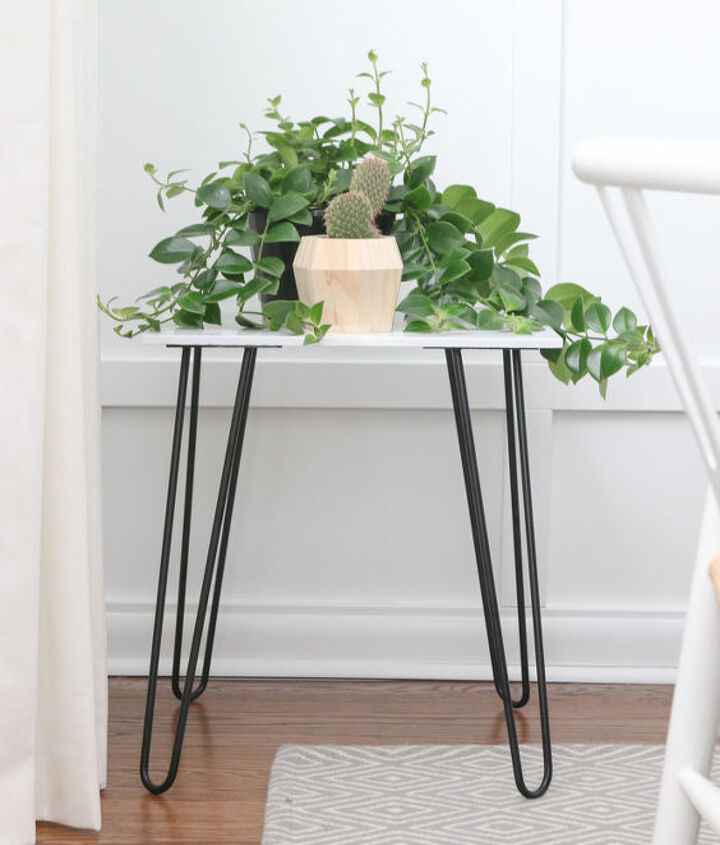 Diy Marble Plant Stand Out Of Old Tile Hometalk Diy Marble Plant Stand Out Of Old Tile Flooring Gardening Tiling