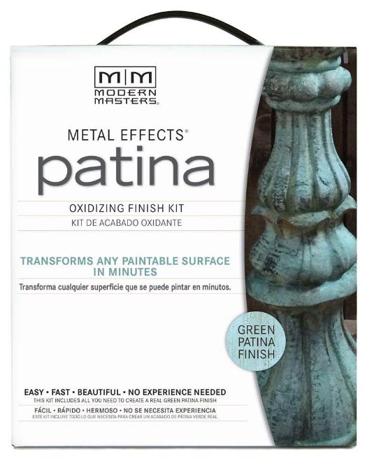 how to easily create a beautiful faux patina finish, how to, painting