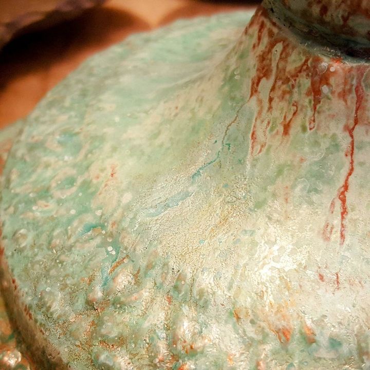 how to easily create a beautiful faux patina finish, how to, painting