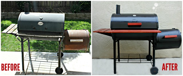 how to restore a rusty old bbq grill, how to
