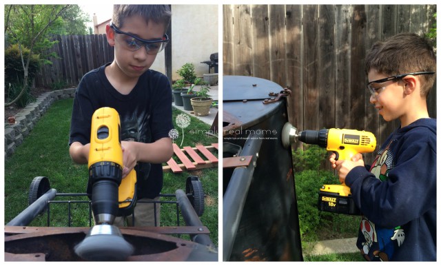 how to restore a rusty old bbq grill, how to
