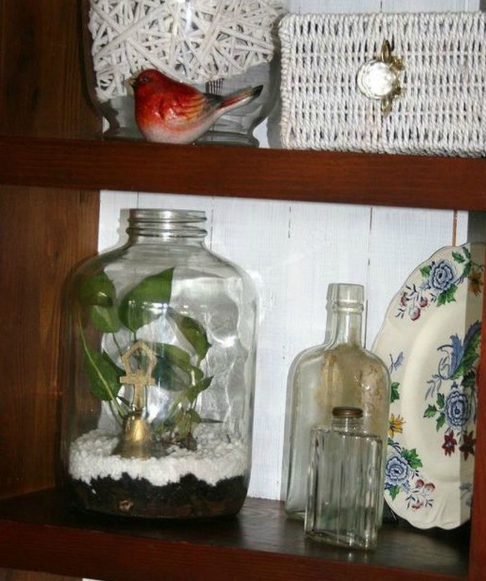 s 21 of the cutest terrariums we ve ever seen, gardening, terrarium, This cute one made in a bottle