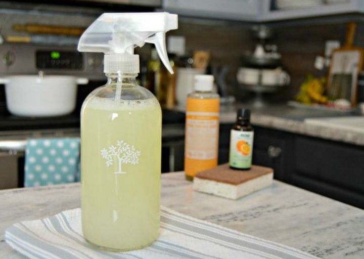 s never buy a cleaning product again with these 13 homemade eco cleaners, cleaning tips, Use castile soap as a degreaser