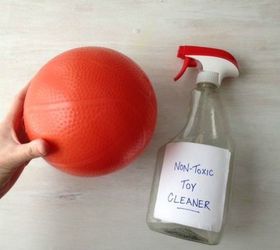 s never buy a cleaning product again with these 13 homemade eco cleaners, cleaning tips, Use vinegar as a non toxic toy cleaner
