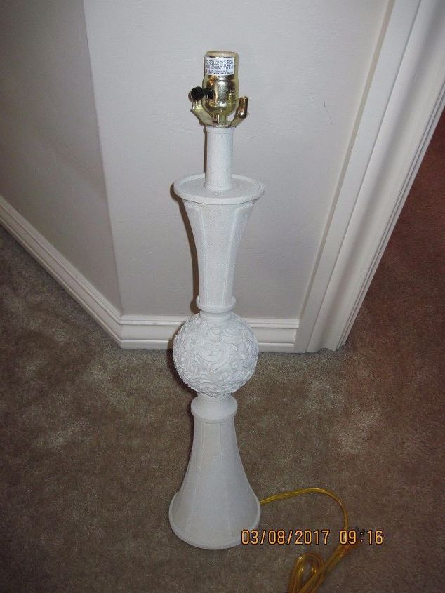 q any ideas for replacement feet for this lamp, lighting