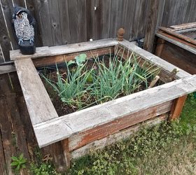 upcycled fence board planters, fences, gardening