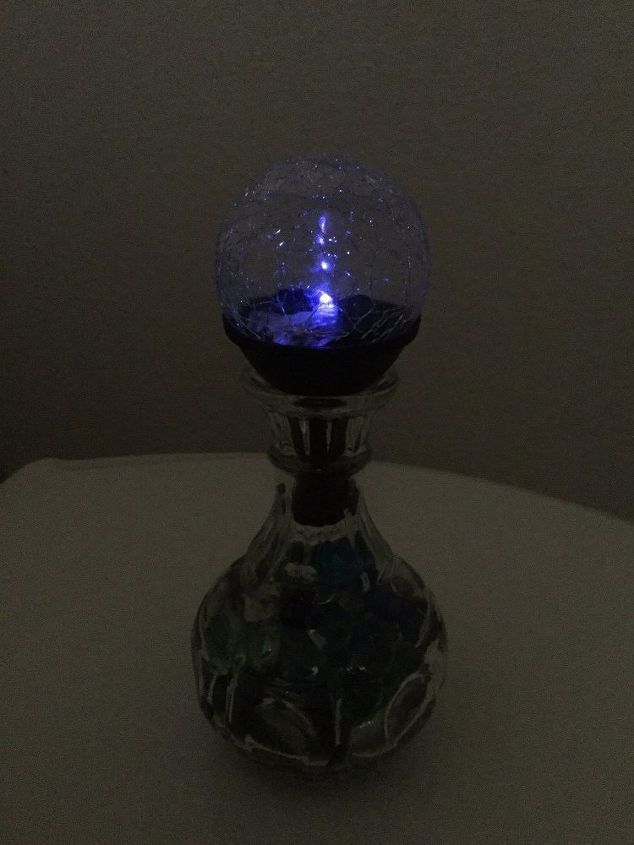 from vase to solar light