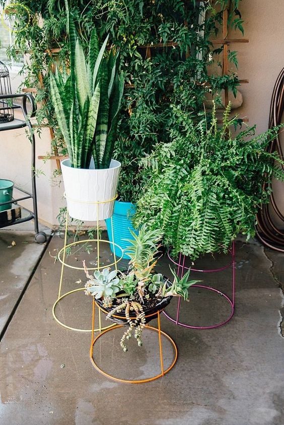 diy modern plant stands