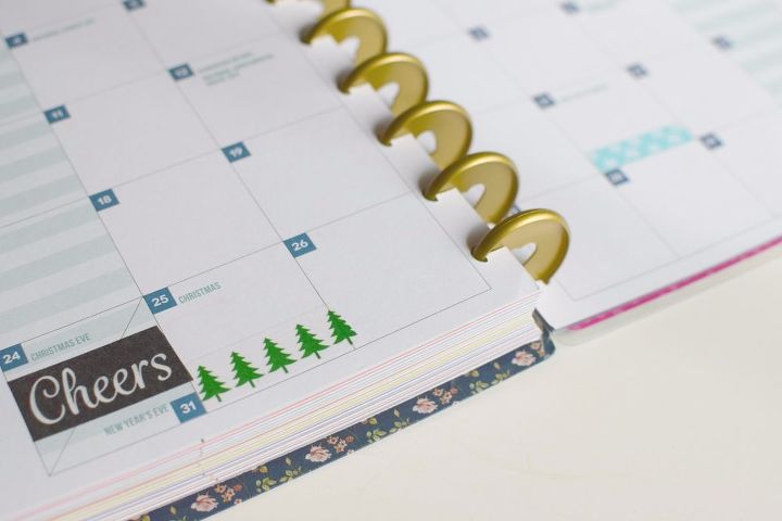 how to brighten your personal planner with washi tape, how to