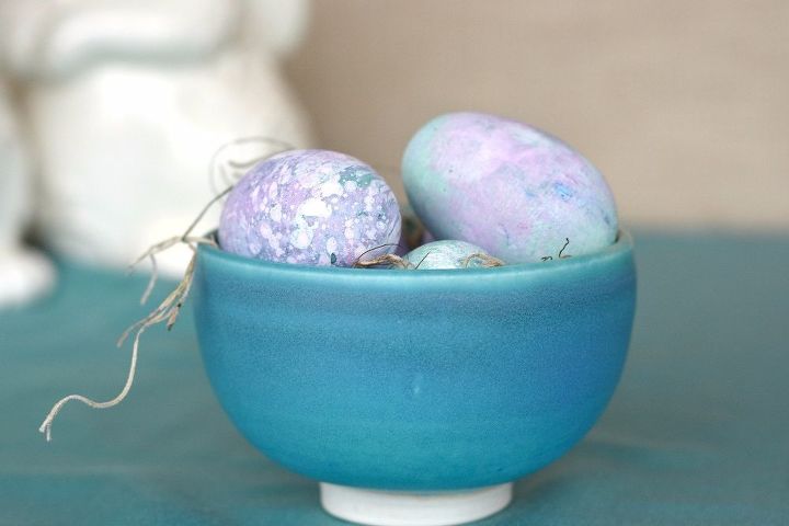 easter eggs marbled 3 methods