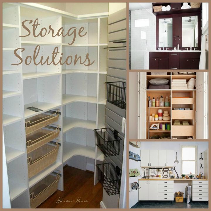 storage solutions for each room of the house