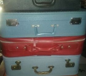 vintage suitcase cabinet