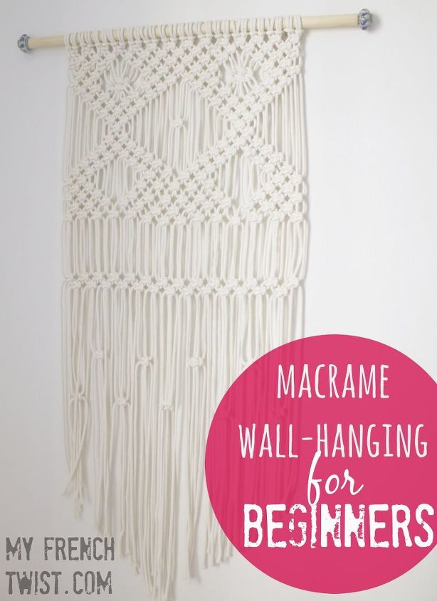 macrame wall hanging for beginners