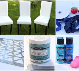 painting leather dining chairs