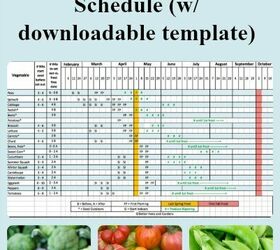 Make A Garden Seed Starting & Planting Schedule | Hometalk