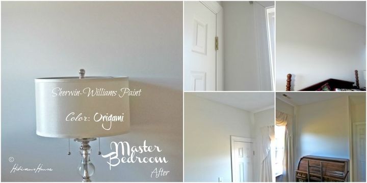 painting the master bedroom and closet