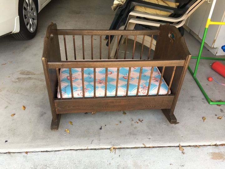 any creative ideas for this old cradle