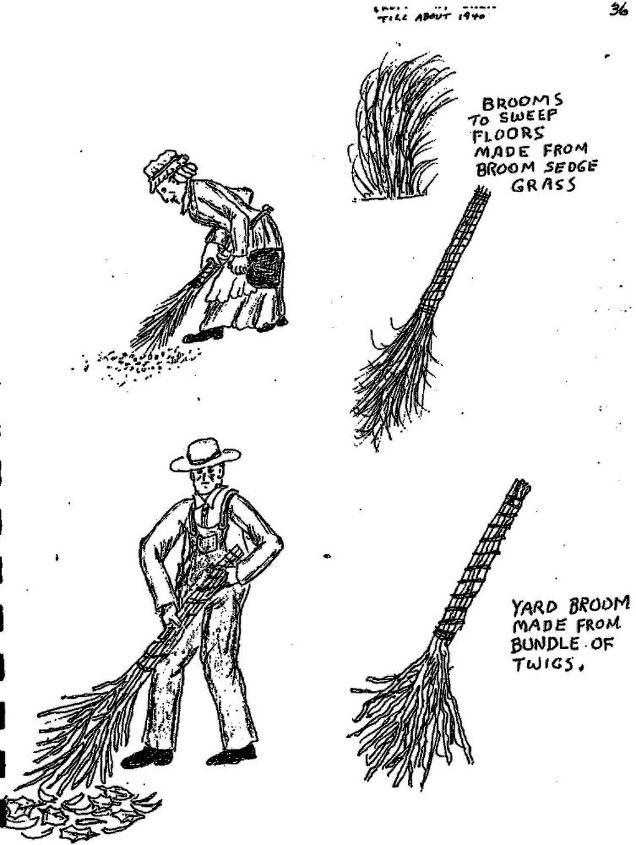 southern traditions why did my grandmas sweep their yards