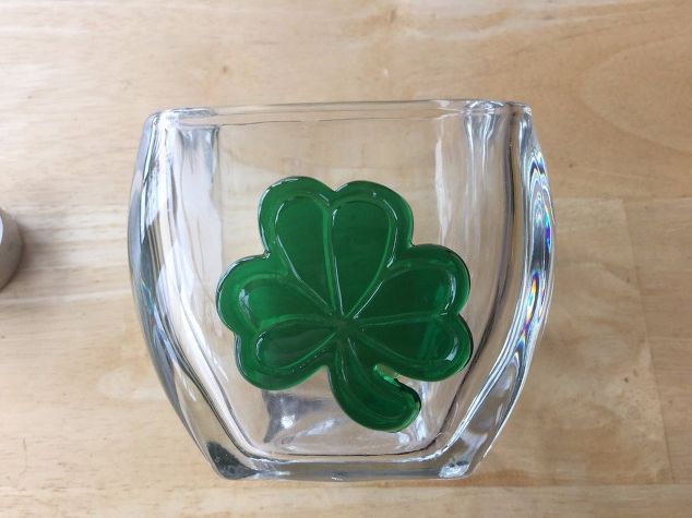 e crafternoons st patrick s day candle holder