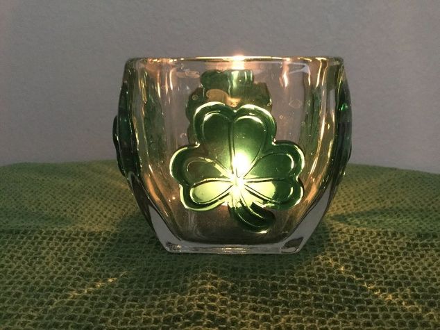 e crafternoons st patrick s day candle holder