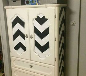 13 amazing closet door transformations that will change your room, These cute striped cupboard doors