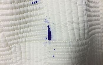  Uau! Quem diria que era tão fácil remover manchas de tinta e arranhões?