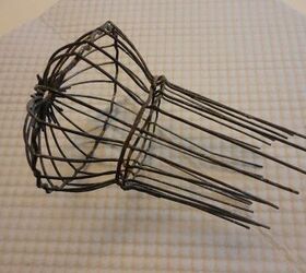 a little wire easter basket