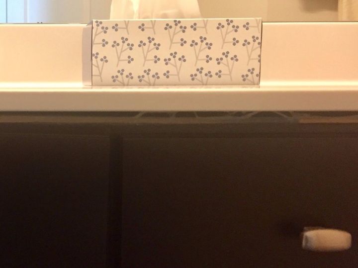 countertop is separating from vanity in bathroom how do i fix this