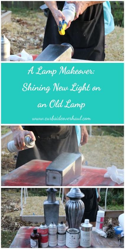 how to repurpose an old lamp