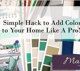 1 simple hack to add colour to your home like a pro