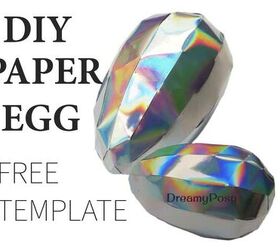 diy paper egg