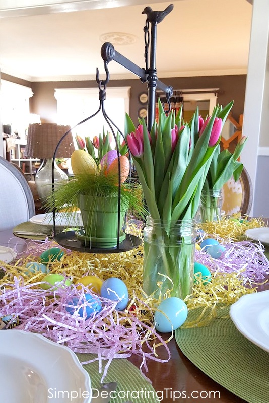 kid s easter tablescape