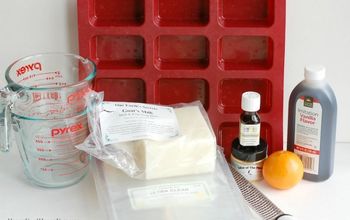 Jabón fácil de derretir y verter con aroma a cremas de naranja