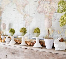 spring mantel easy decor to welcome the new season