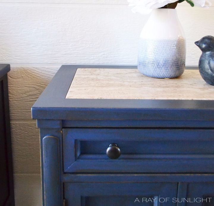 the antique blue french country makeover