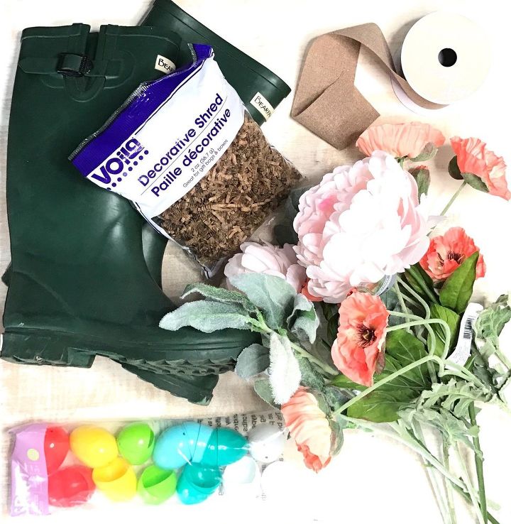 4 ways to use old rain boots for spring decor