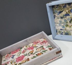 how to make a diy shabby chic serving tray