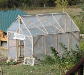 how we built a greenhouse for under 200