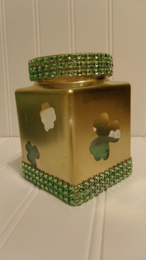 st patrick s day candle holders