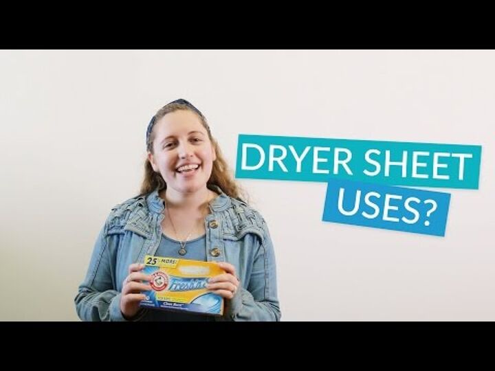 r what are some unexpected uses for dryer sheets