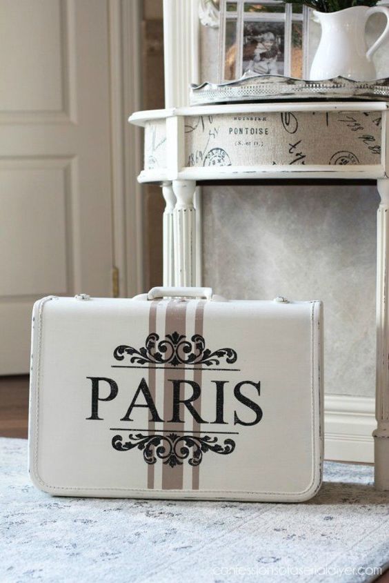 don t throw out your old suitcase before you see these 15 clever ideas, Use it for your home decor