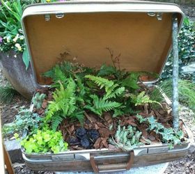 don t throw out your old suitcase before you see these 15 clever ideas, Plant your favorite herbs in it